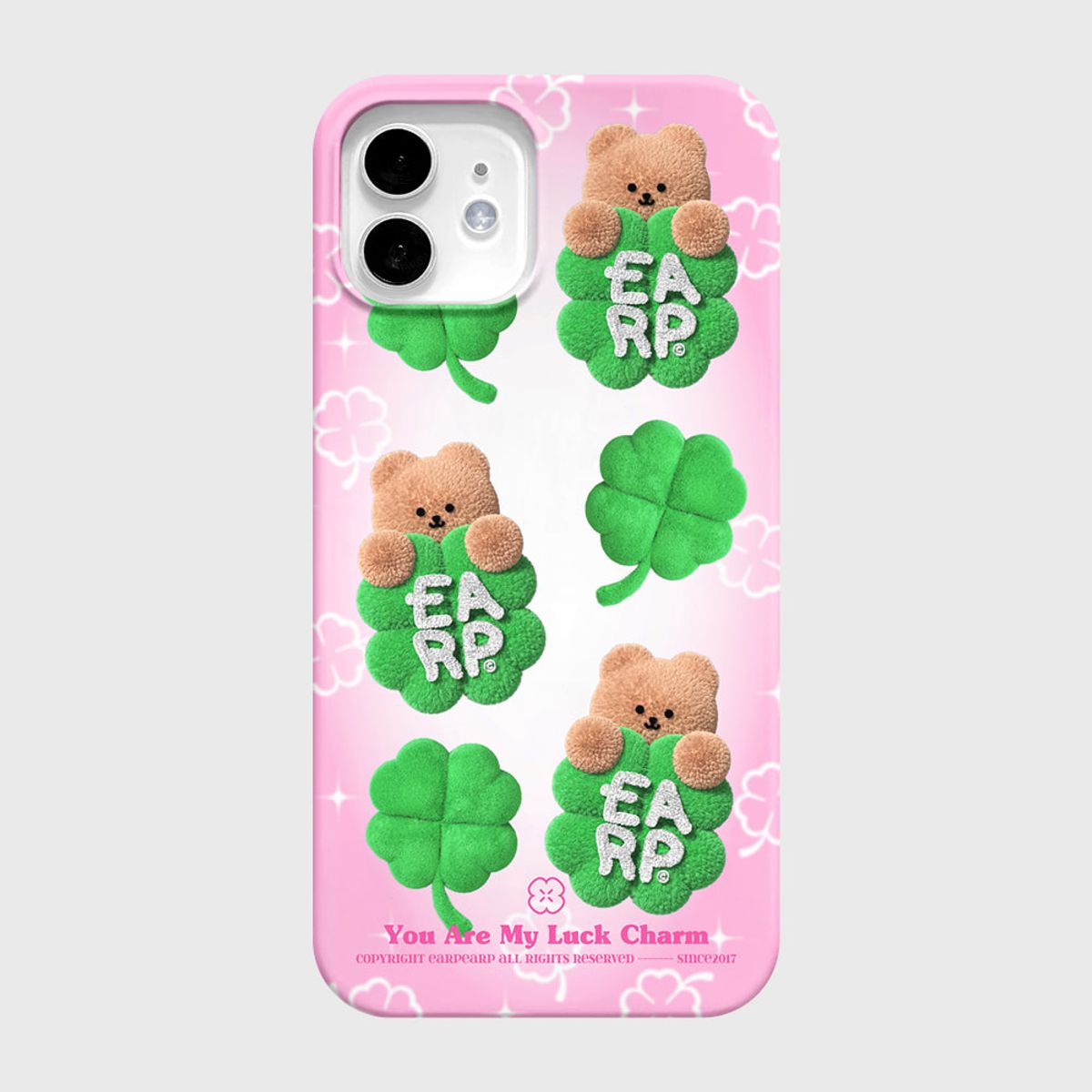 어프어프(EARPEARP) LUCKY CLOVER COVY-PINK(하드)