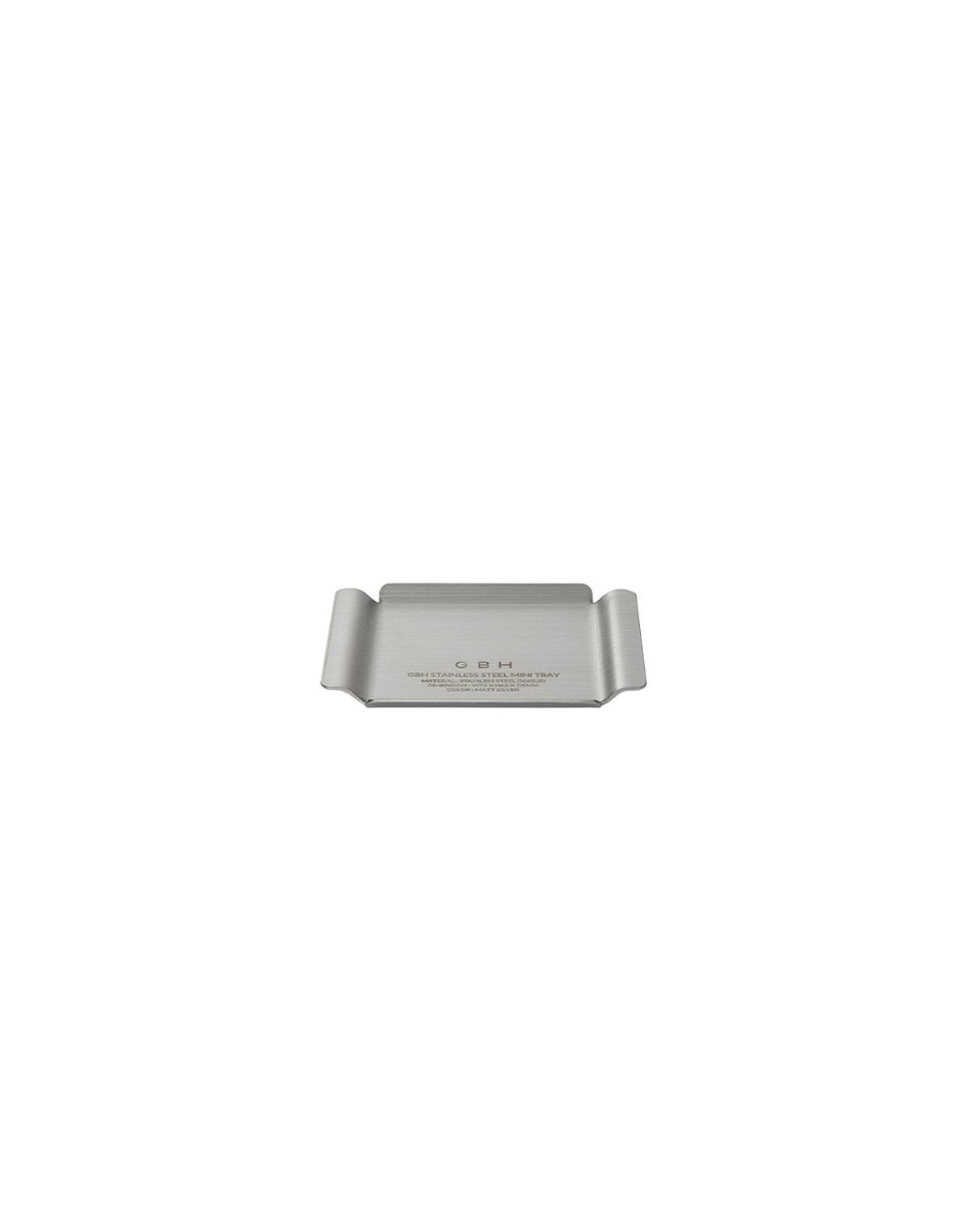 지비에이치 홈(GBH HOME) STAINLESS STEEL MINI TRAY SMALL (스테인리스 스틸 미니 트레이)