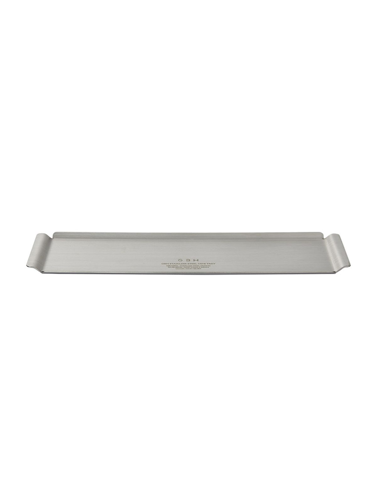 지비에이치 홈(GBH HOME) STAINLESS STEEL MINI TRAY LARGE (스테인리스 스틸 미니 트레이)