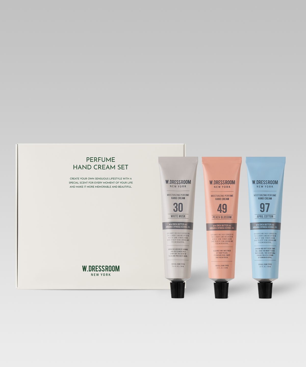더블유드레스룸(W.DRESSROOM) 퍼퓸 핸드크림 30ml 3개입 세트
