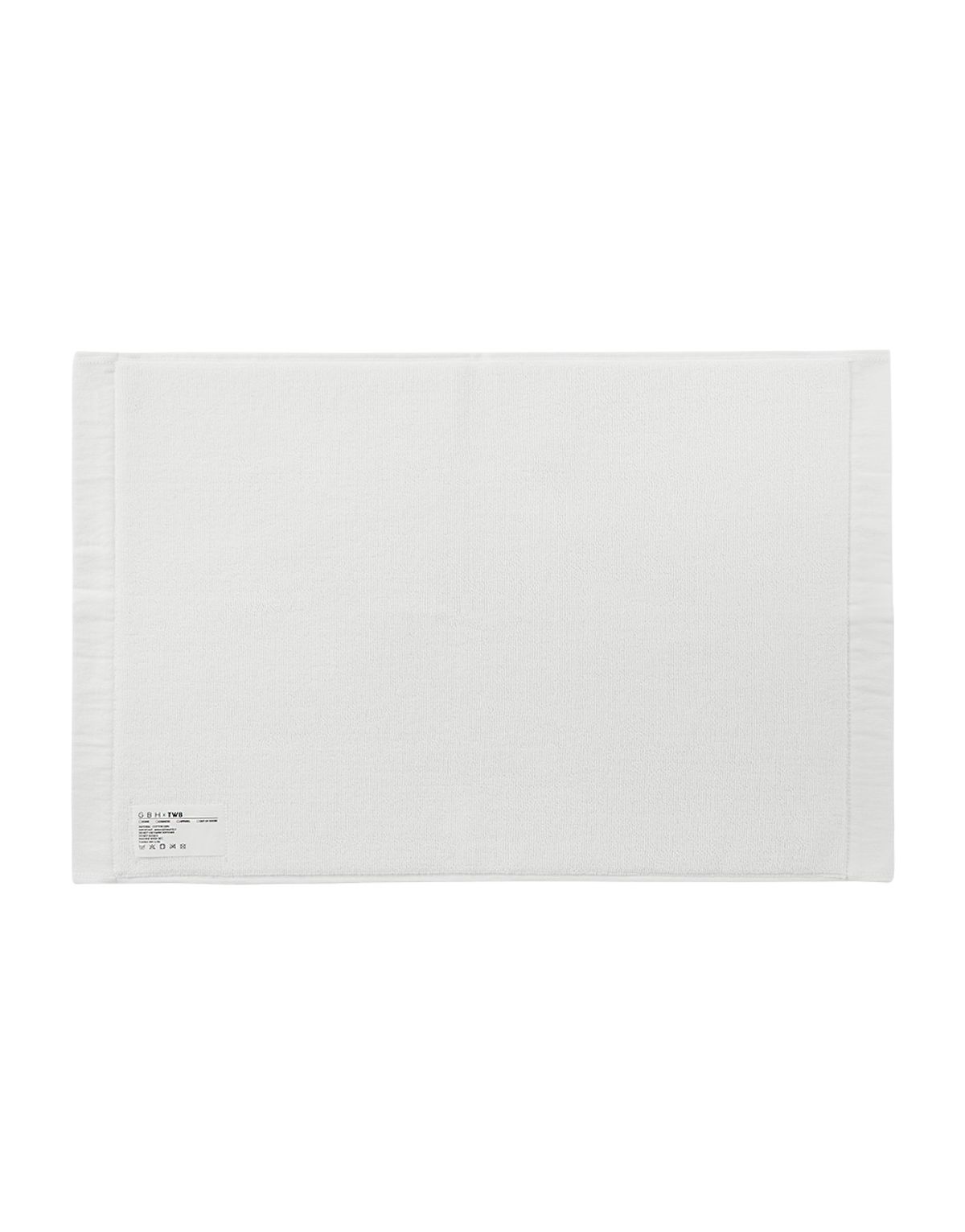 지비에이치 홈(GBH HOME) X TWB FOOT MAT WHITE (발매트)
