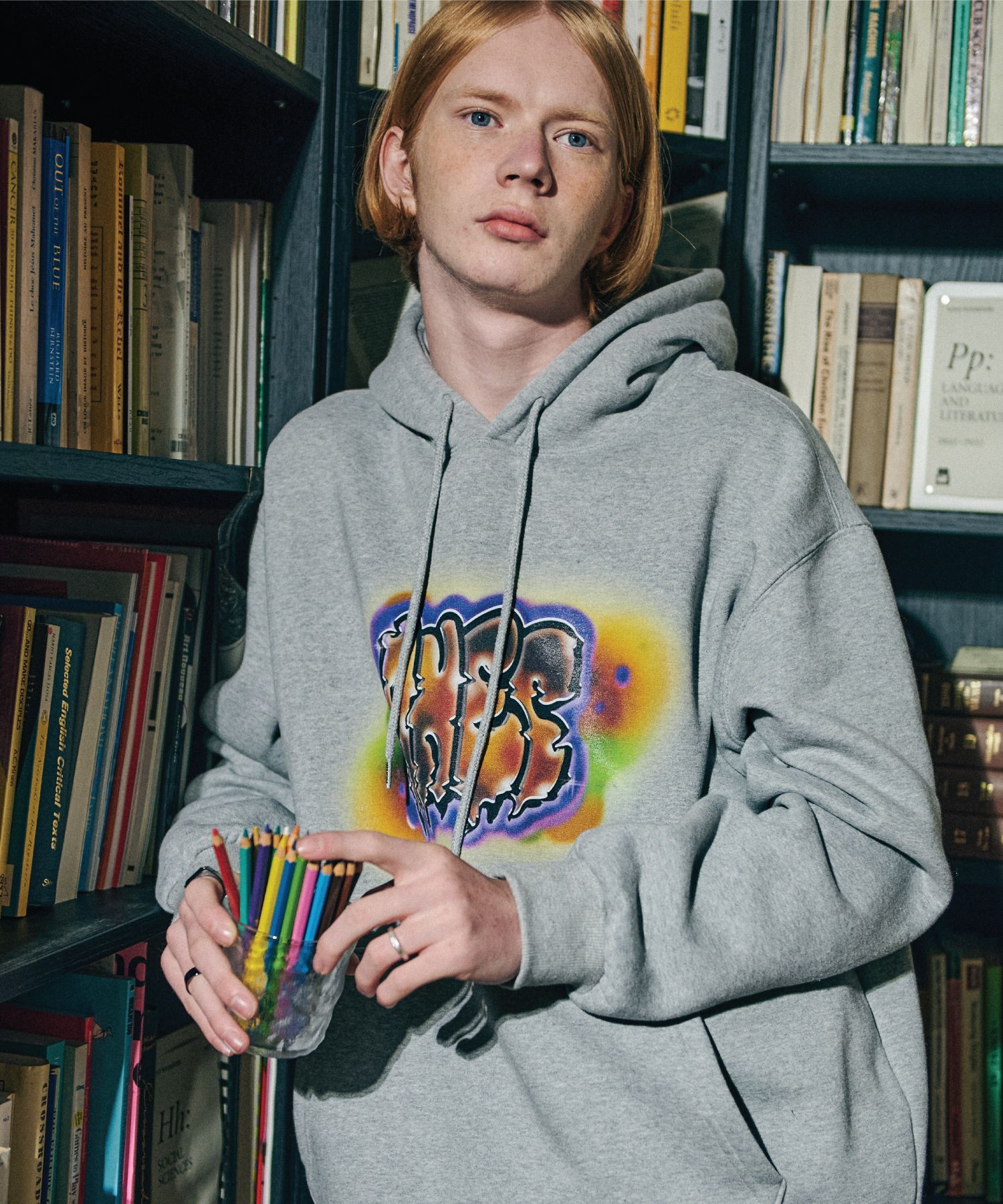 【CPGN STUDIO】DTP ANEC Crayon Brushed Hood MUSINSA | CPGN STUDIO [Napping] DTP ANEC Crayon Hoodie Gray