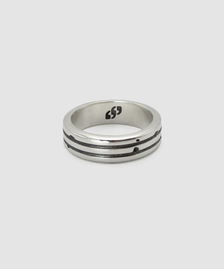 DOUBLE LINE RING