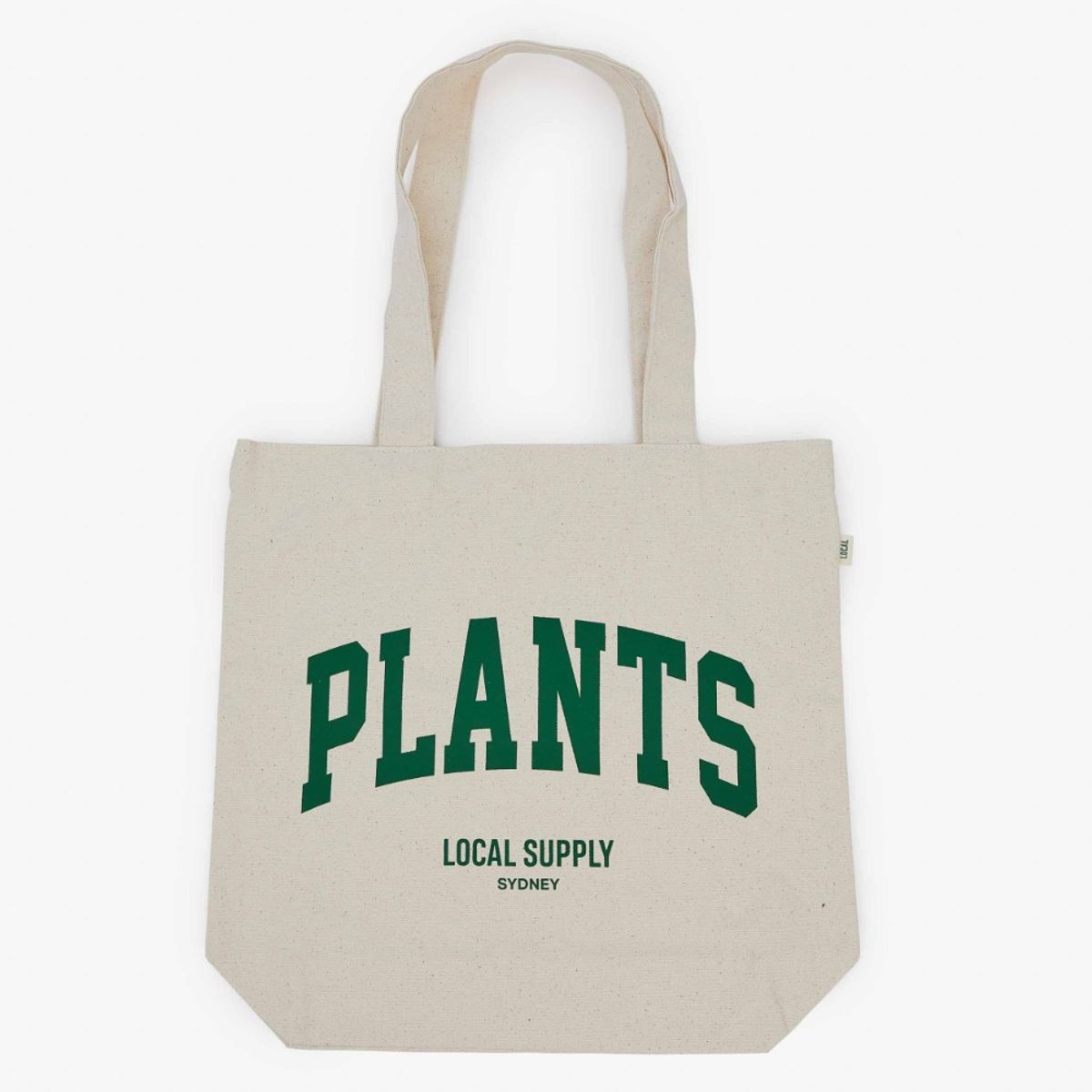 로컬서플라이(LOCAL SUPPLY) TOTE BAG: PLANTS - WHITE
