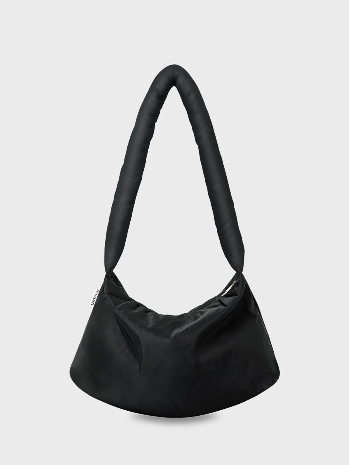 무음(MUWM) [리사이클] 퍼프업 파피 백 Puff-Up Papi Bag (Black)