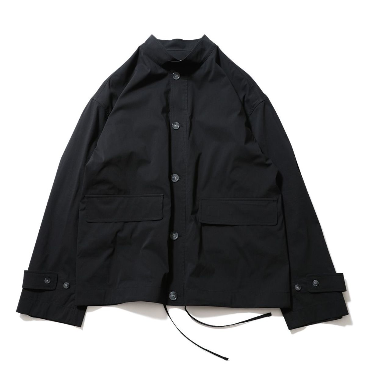홀리선(HORLISUN) 21SS Capital Stretch Drop Shoulder Jacket Black