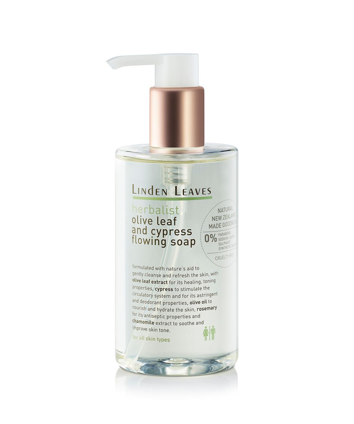 린든리브즈(LINDEN LEAVES) 허벌리스트 올리브리프 앤 사이프러스 플로잉솝  300ml