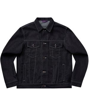 [논페이드] 트러커 데님 자켓 - 블랙