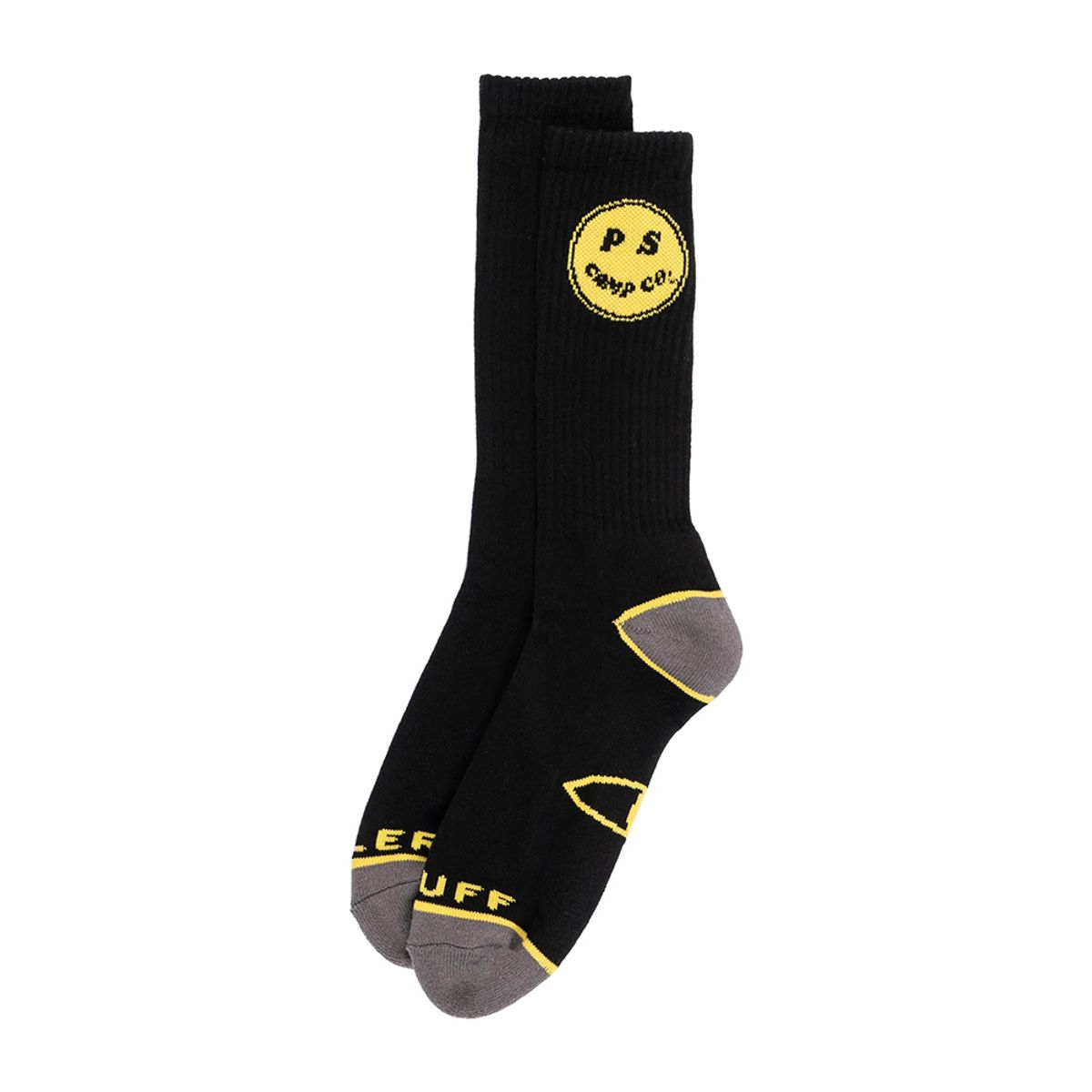 폴러스터프(POLERSTUFF) HAPPY CAMPER SOCK BLACK