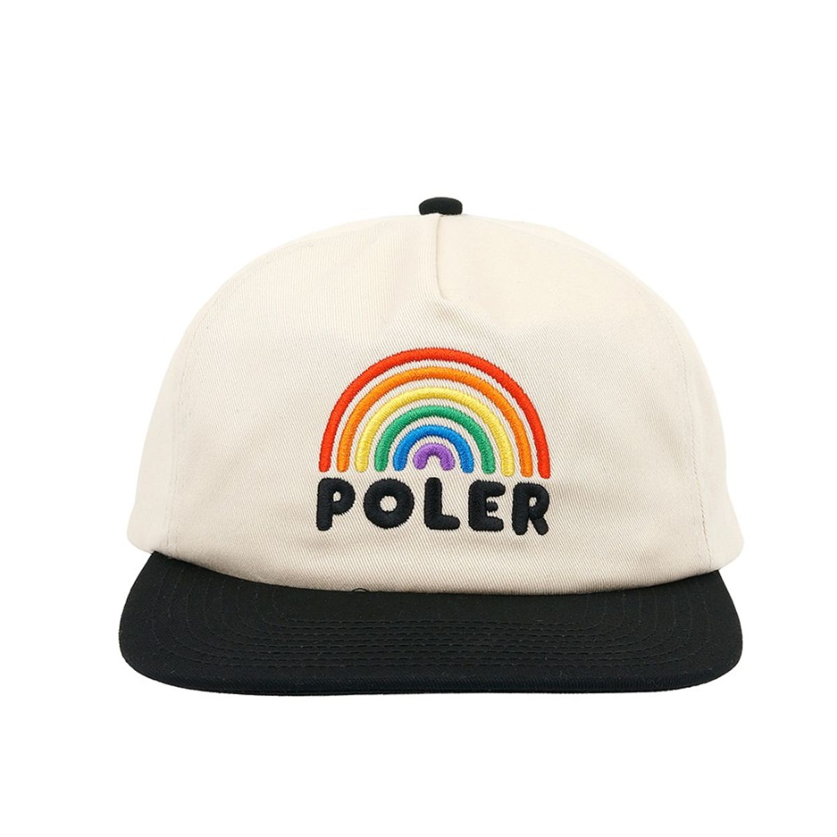 폴러스터프(POLERSTUFF) RAINBOW HAT OFF WHITE