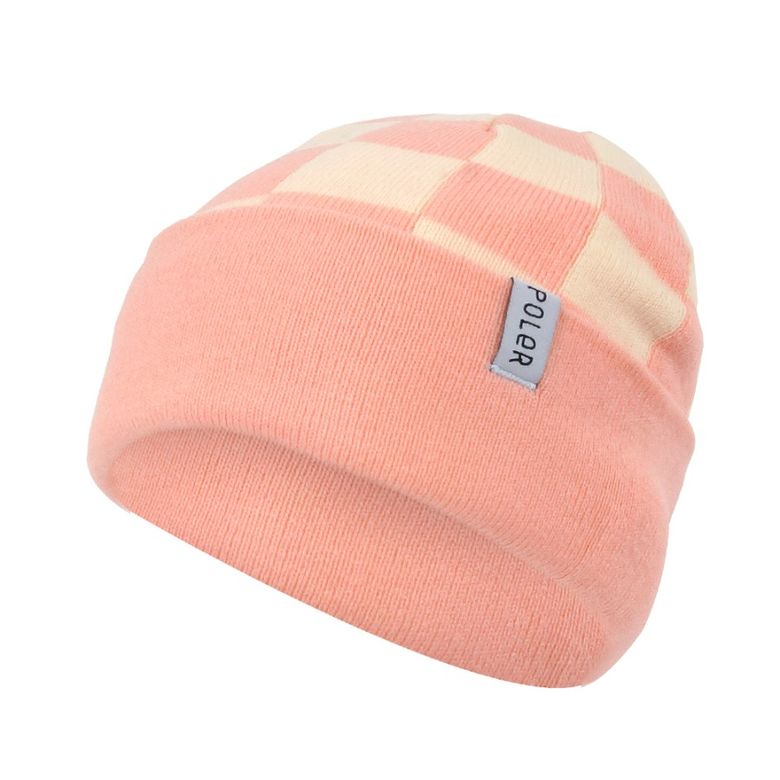 CHECKER KNIT BEANIE CHECKMATE CHEEKY