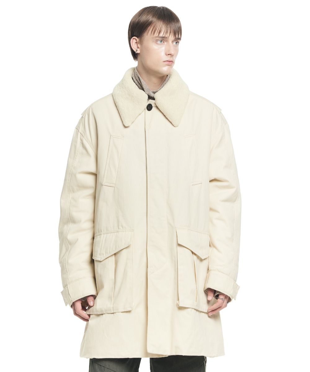 SAM new york Mens ELEMENT down parka coat in black | SAM.