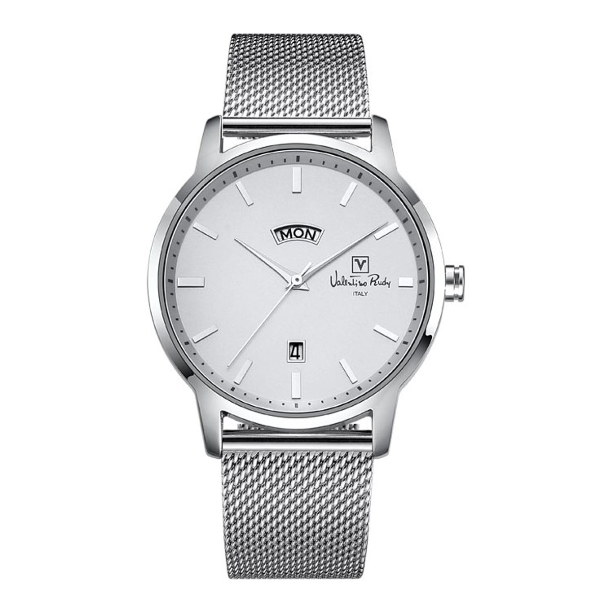 발렌티노 루디(VALENTINO RUDY) VR6579B-WTWT 남자 메탈 손목시계