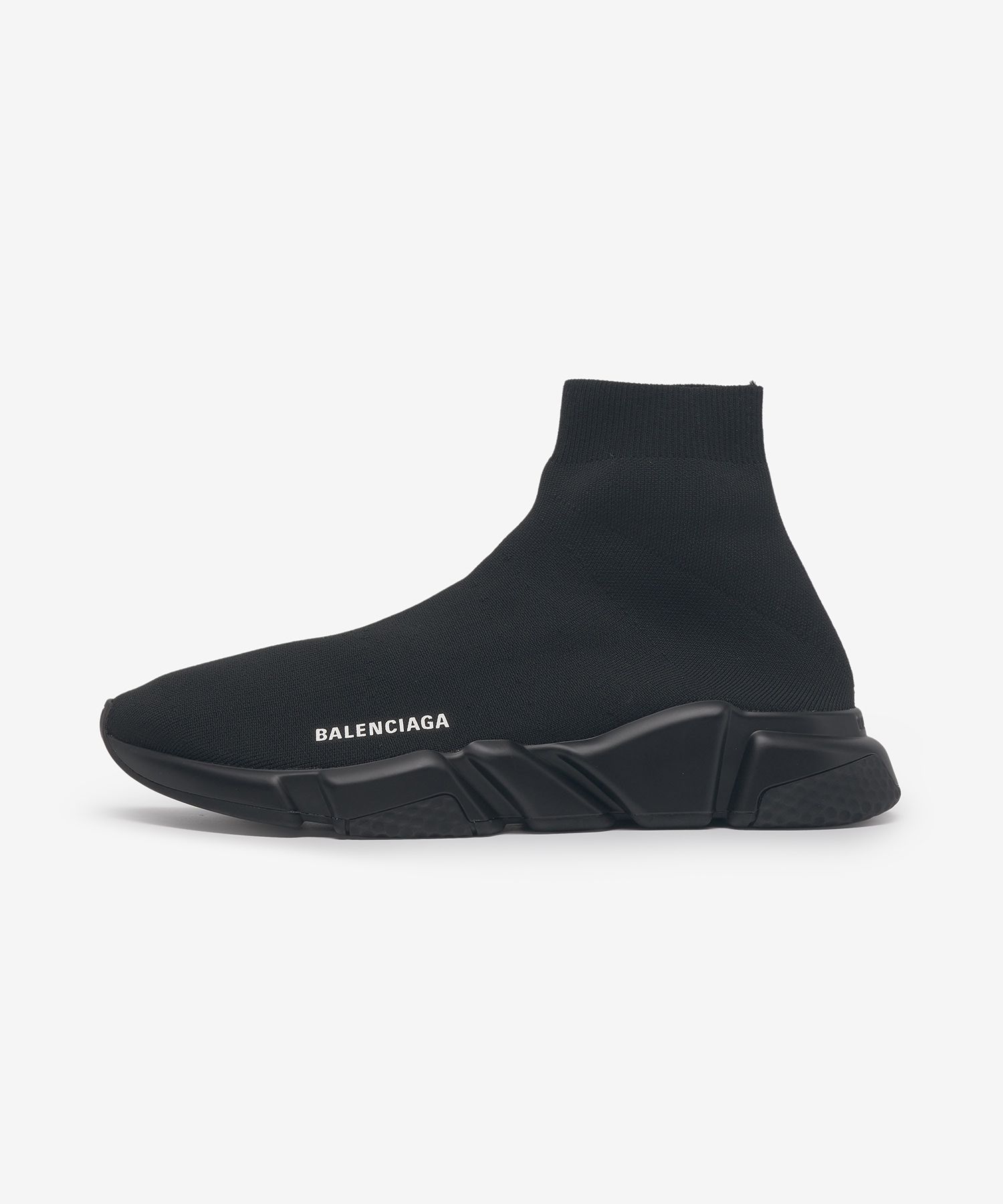 MUSINSA | BALENCIAGA Speed Sneakers - Black / 645056W2DBP1013