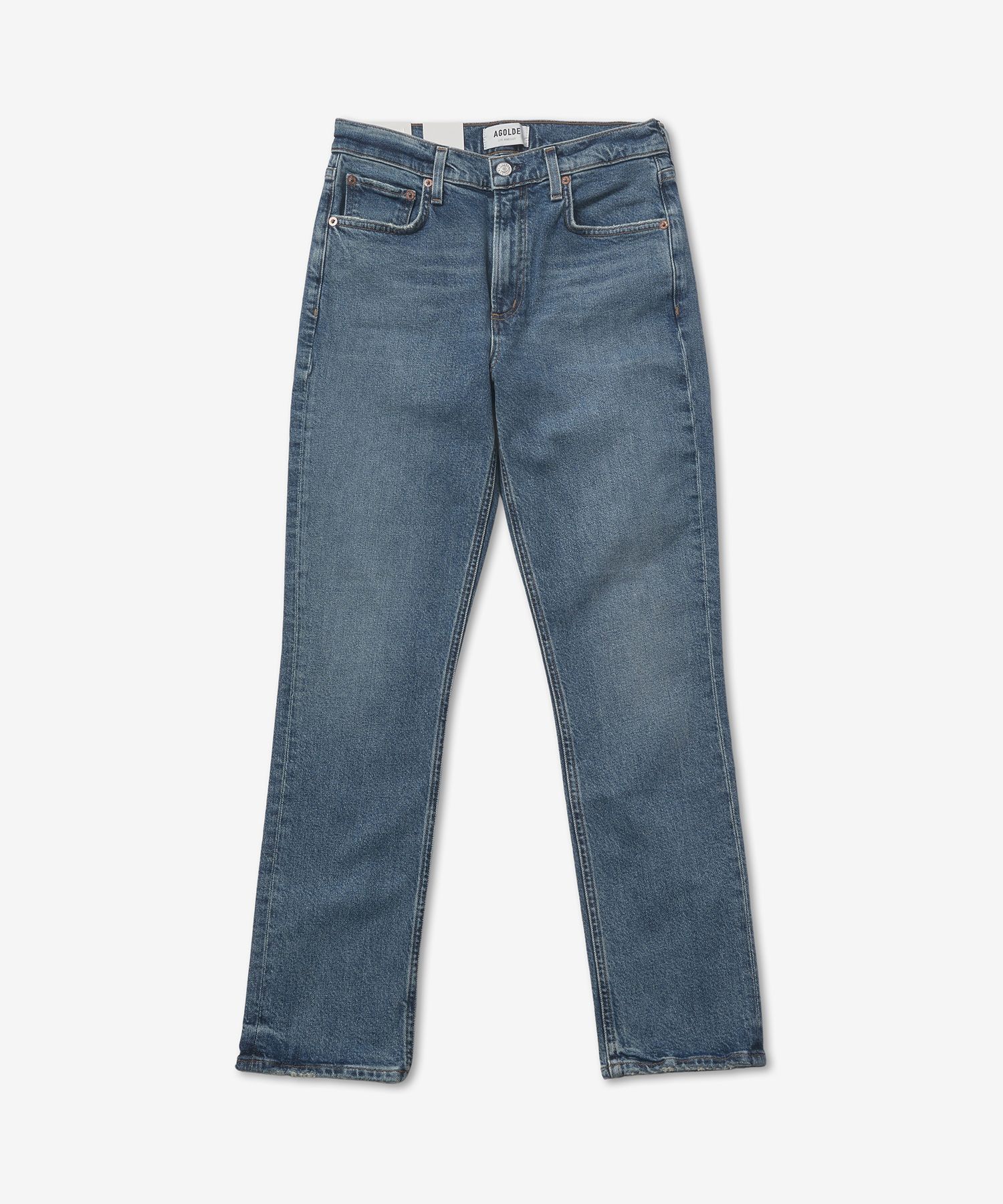 パンツ AGOLDE Merrell Mid Rise Spellbound Denim Pants Mid Indigo A9 MUSINSA | AGOLDE Murrell Mid-Rise Spellbound Denim Pants