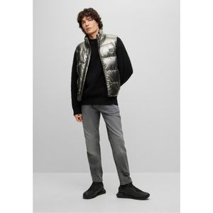 그레이 스트레치 데님 테이퍼드핏 진 50483875_044