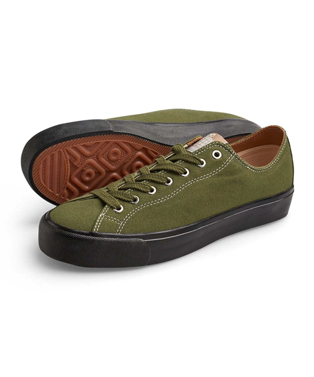 라스트리조트(LAST RESORT) VM003 Canvas Lo - Leaf green/Black