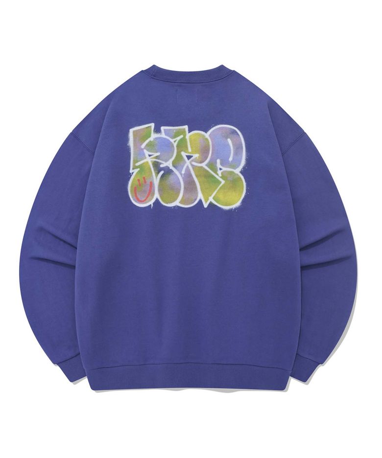 GRAFFITI RRC CREWNECK [PURPLE]