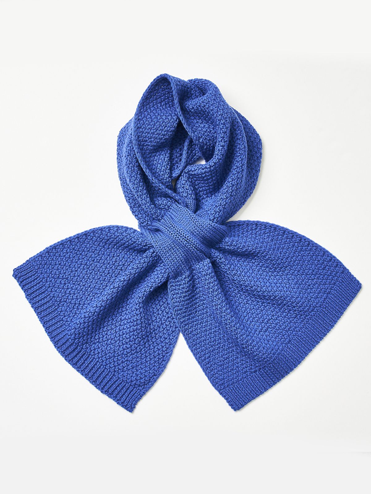 베르노(VERNO) Muffler Knit Blue