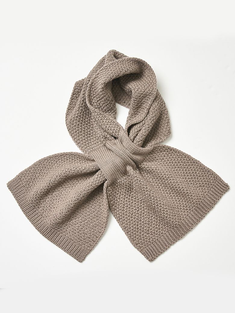 Muffler Knit Khaki