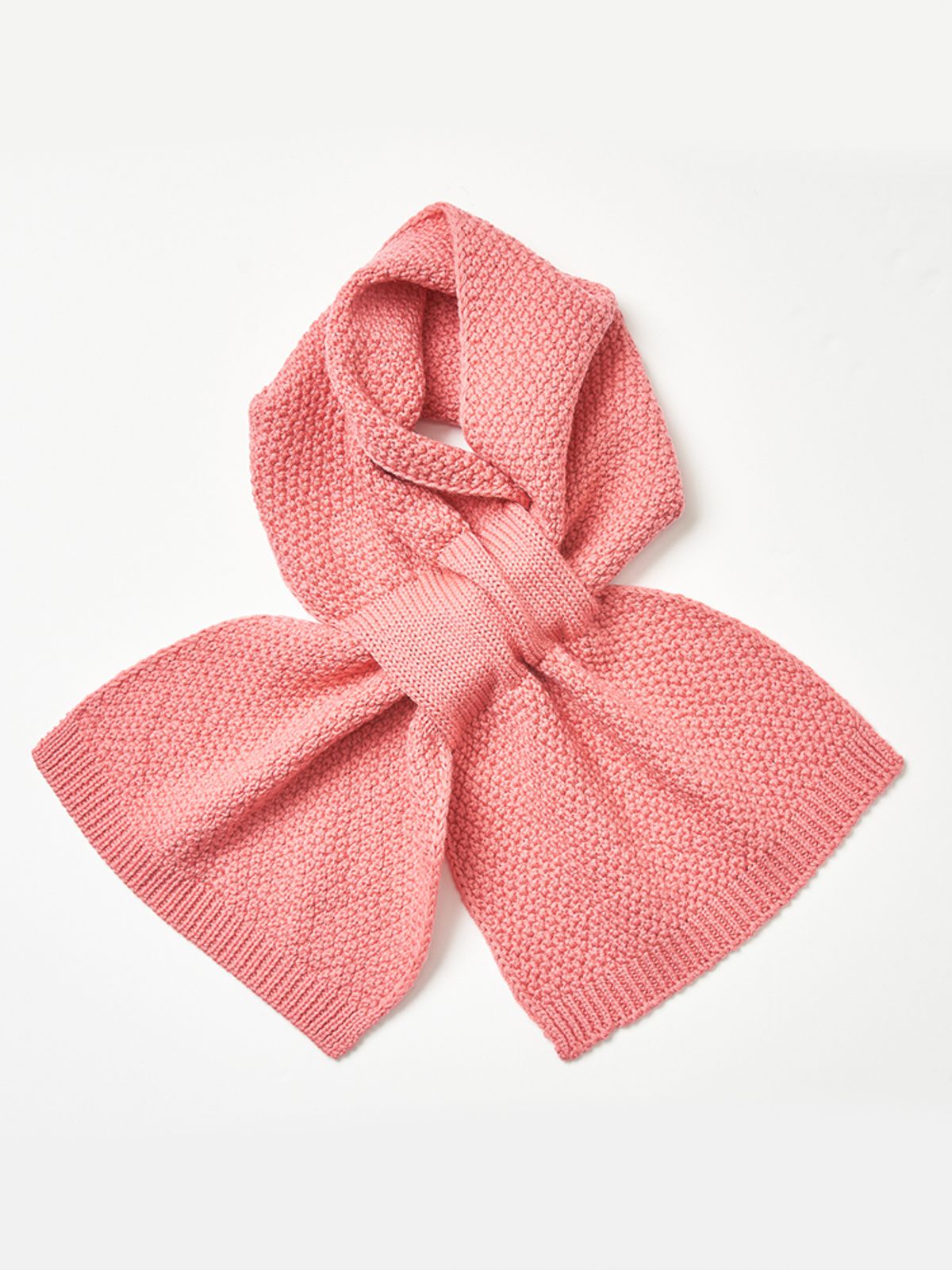 베르노(VERNO) Muffler Knit Pink