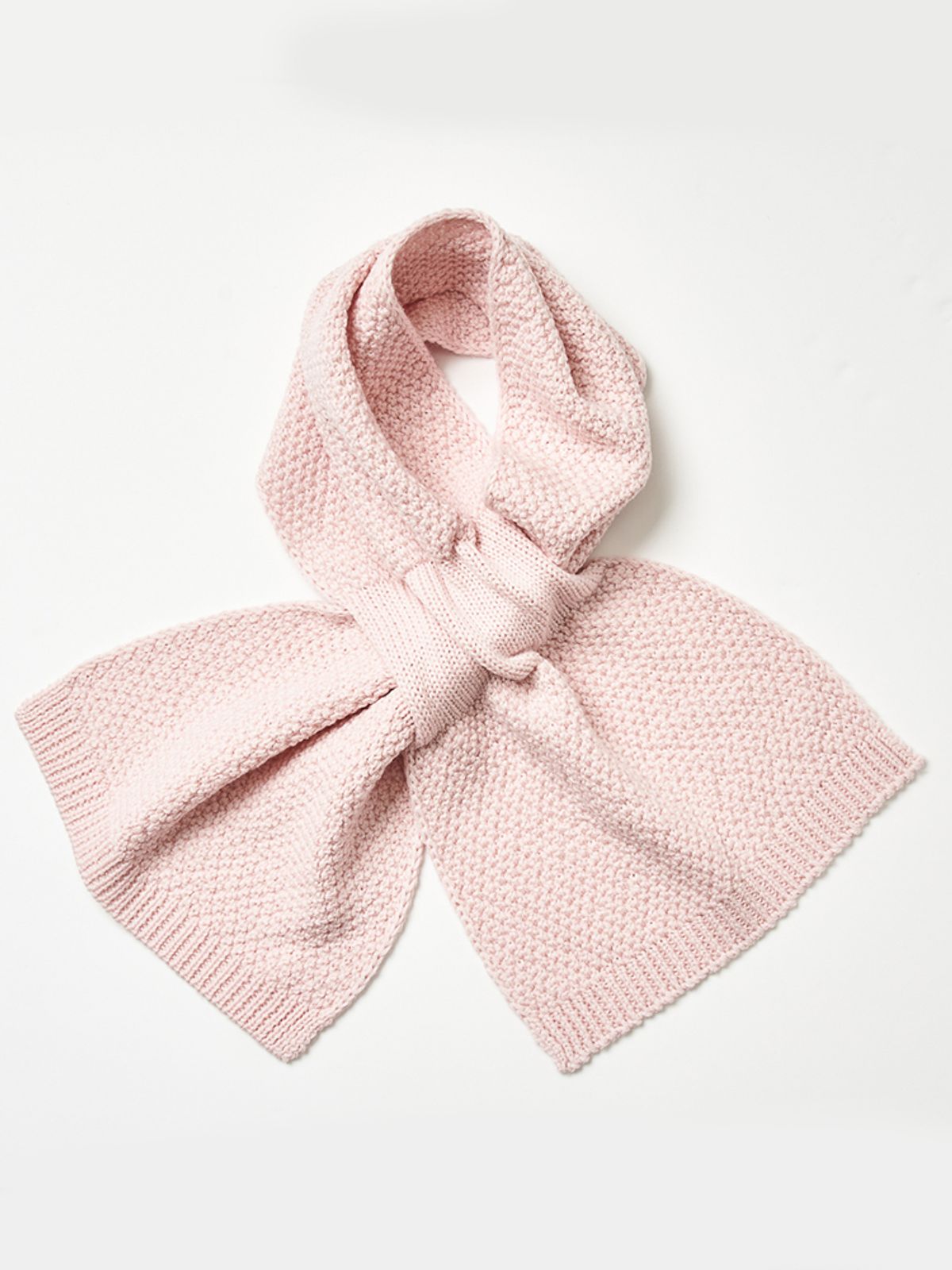 베르노(VERNO) Muffler Knit Light-Pink