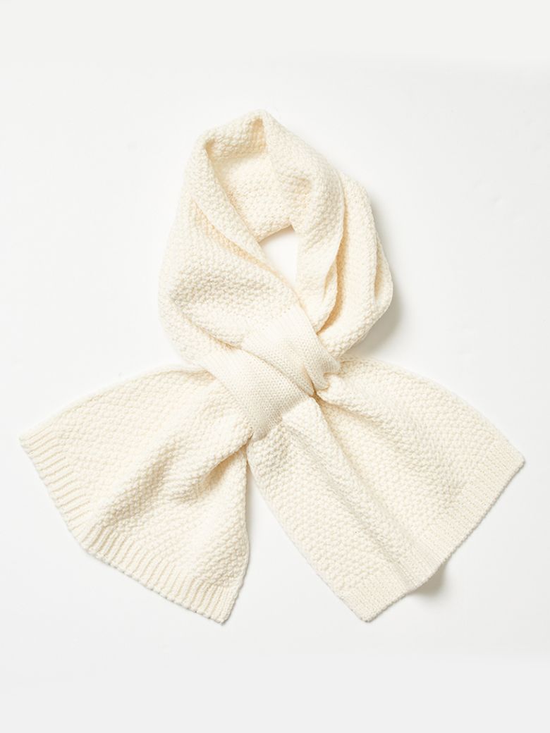 Muffler Knit Ivory