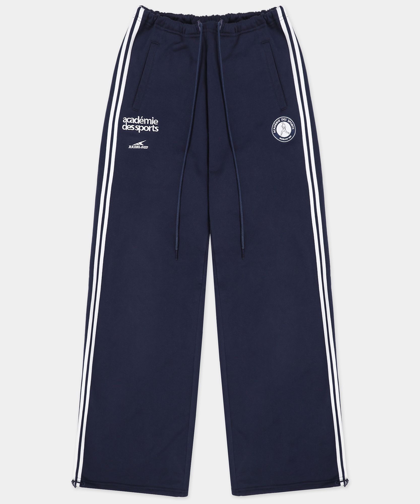 ◆BADBLOOD◆ ADS vintage 2 way jogger brushed navy at-pts22- MUSINSA | BADBLOOD ADS Vintage 2 way Jogger - Navy