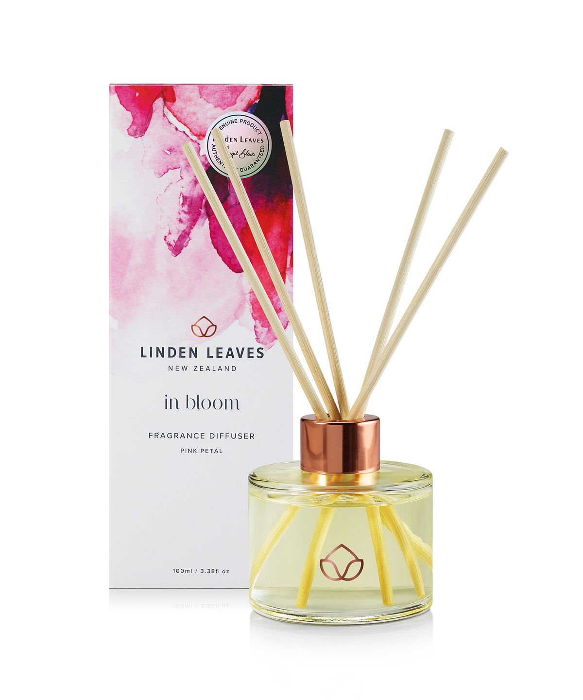 린든리브즈(LINDEN LEAVES) 인블룸 프래그런스 디퓨저 100ml 핑크페탈