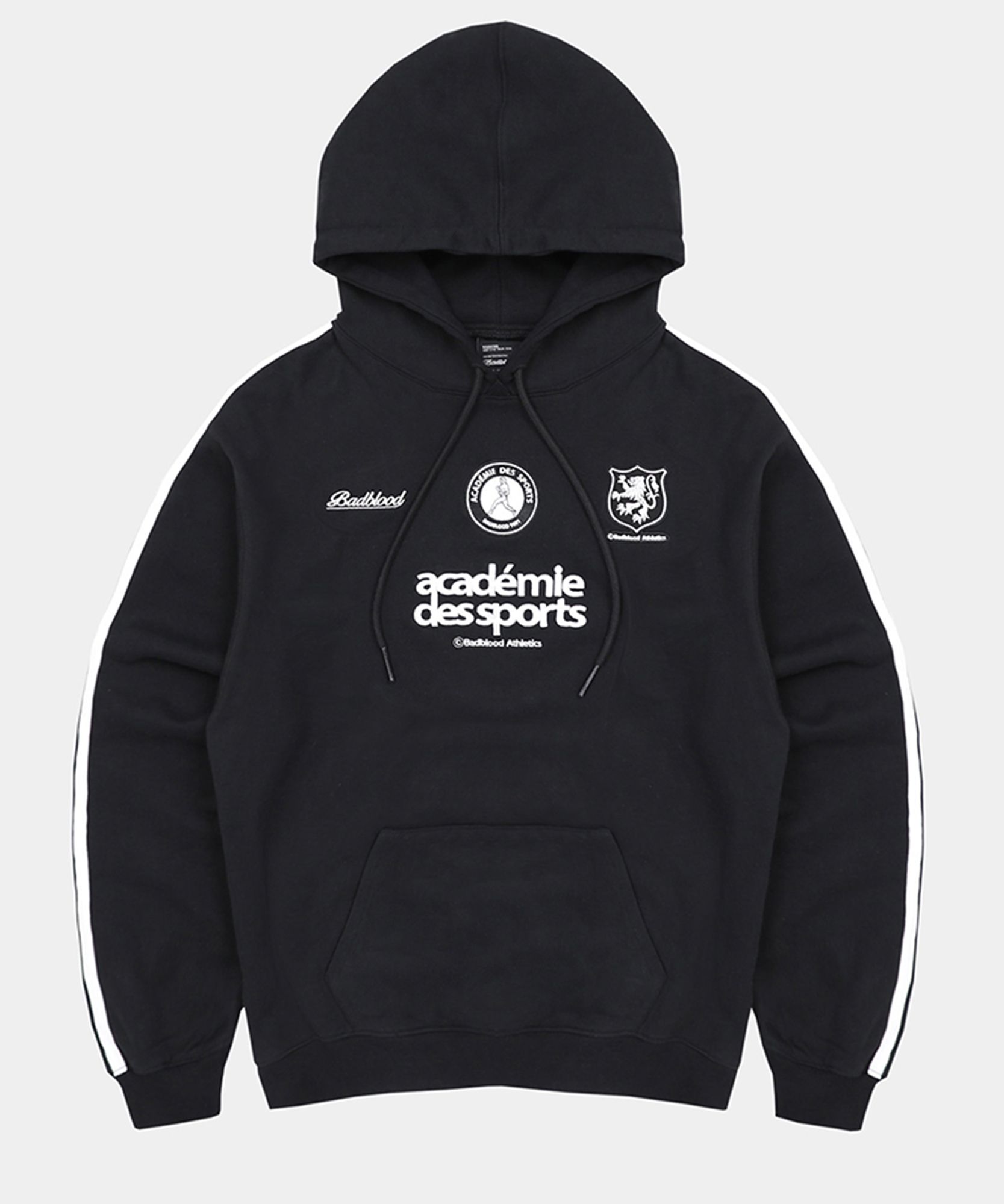 MUSINSA | BADBLOOD ADS Vintage Hoodie - Black