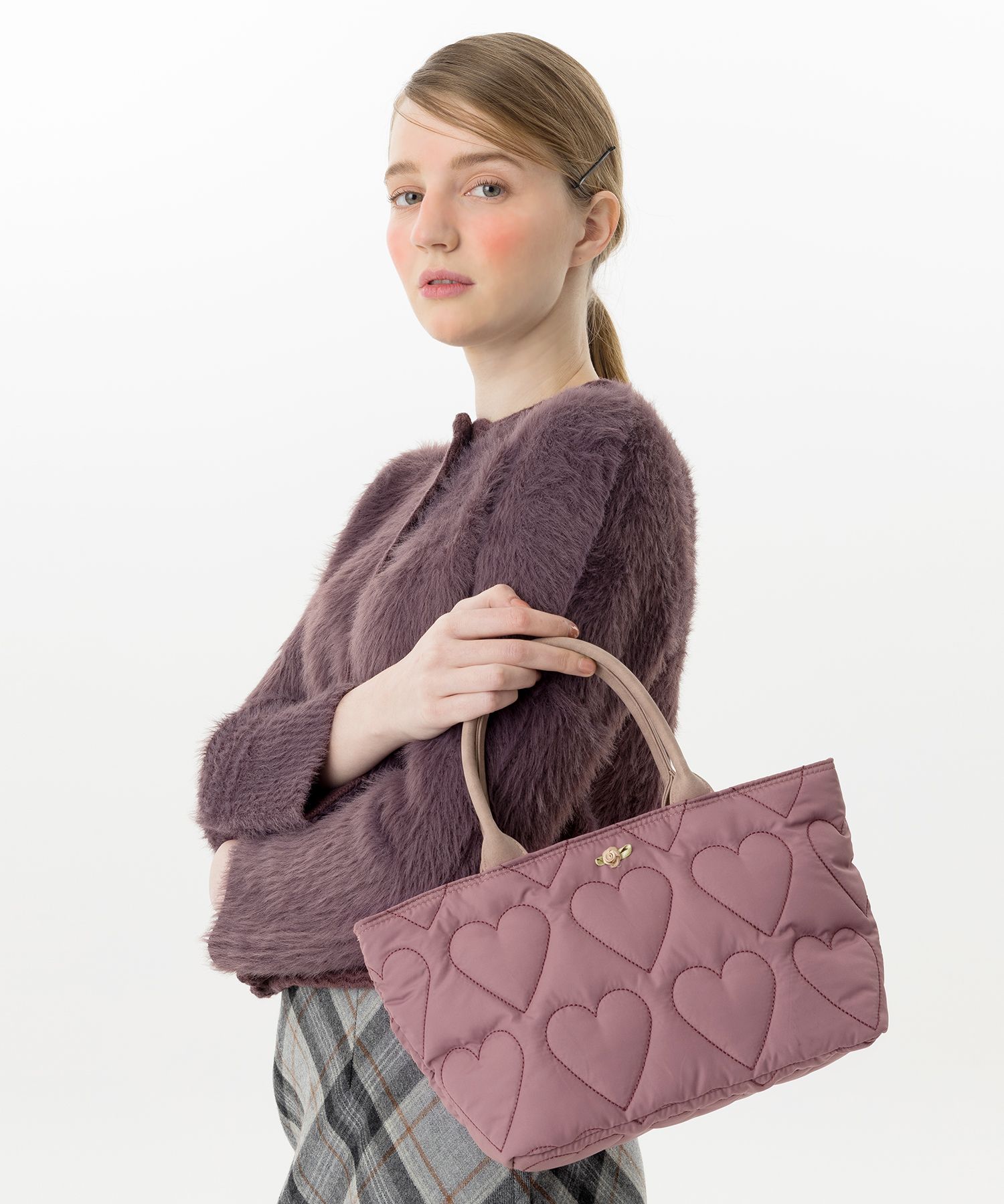 MUSINSA | HOLLY LOVES LOVE Rose Bag [Pink Heart]