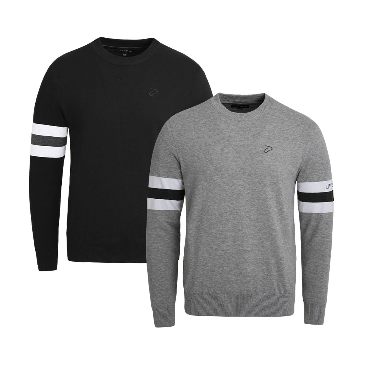 이안 폴터 디자인(IAN POULTER DESIGN) 낭성 라운드넥 방풍니트 - IPM2FSW258