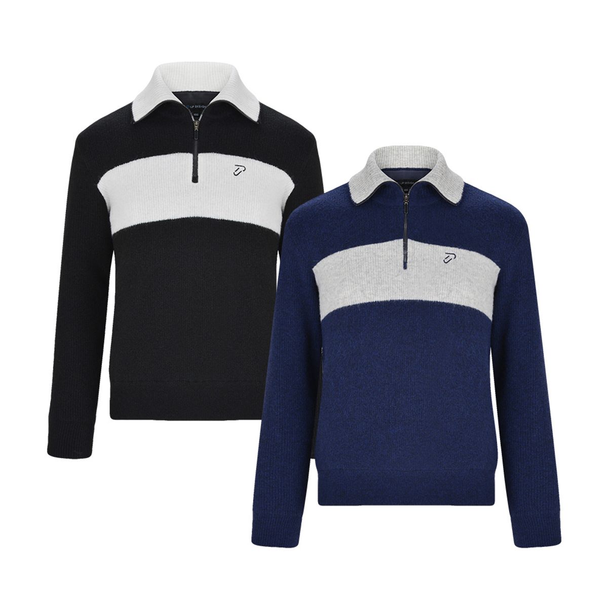 이안 폴터 디자인(IAN POULTER DESIGN) 남성 반집업 방풍니트 - IPM2WSW260