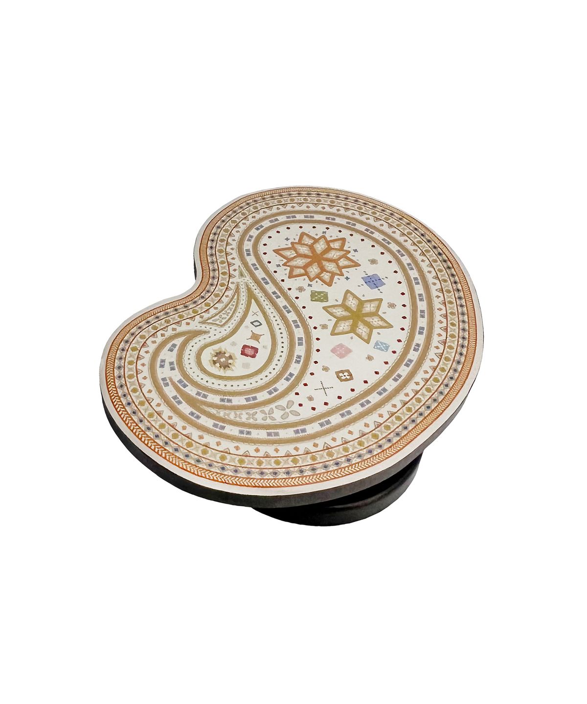 어널로이드(UNALLOYED) 아가일 페이즐리 그립톡 / 아이보리