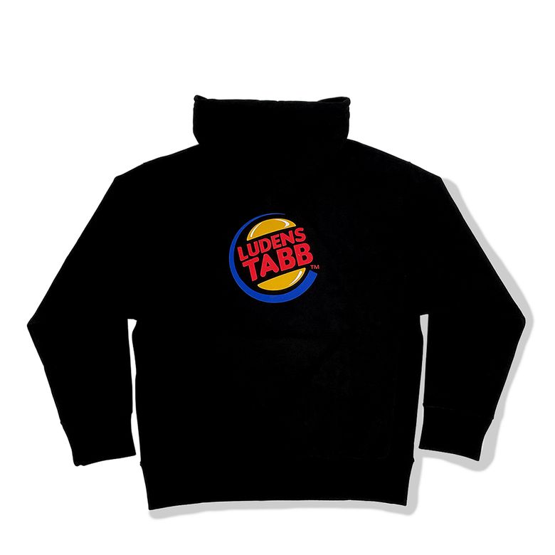 Tabb Burger Hoodie_Black