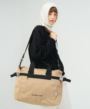 슬리크 트래블 보스턴백 (베이지)