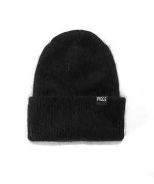 PIECE ANGORA BEANIE (BLACK)