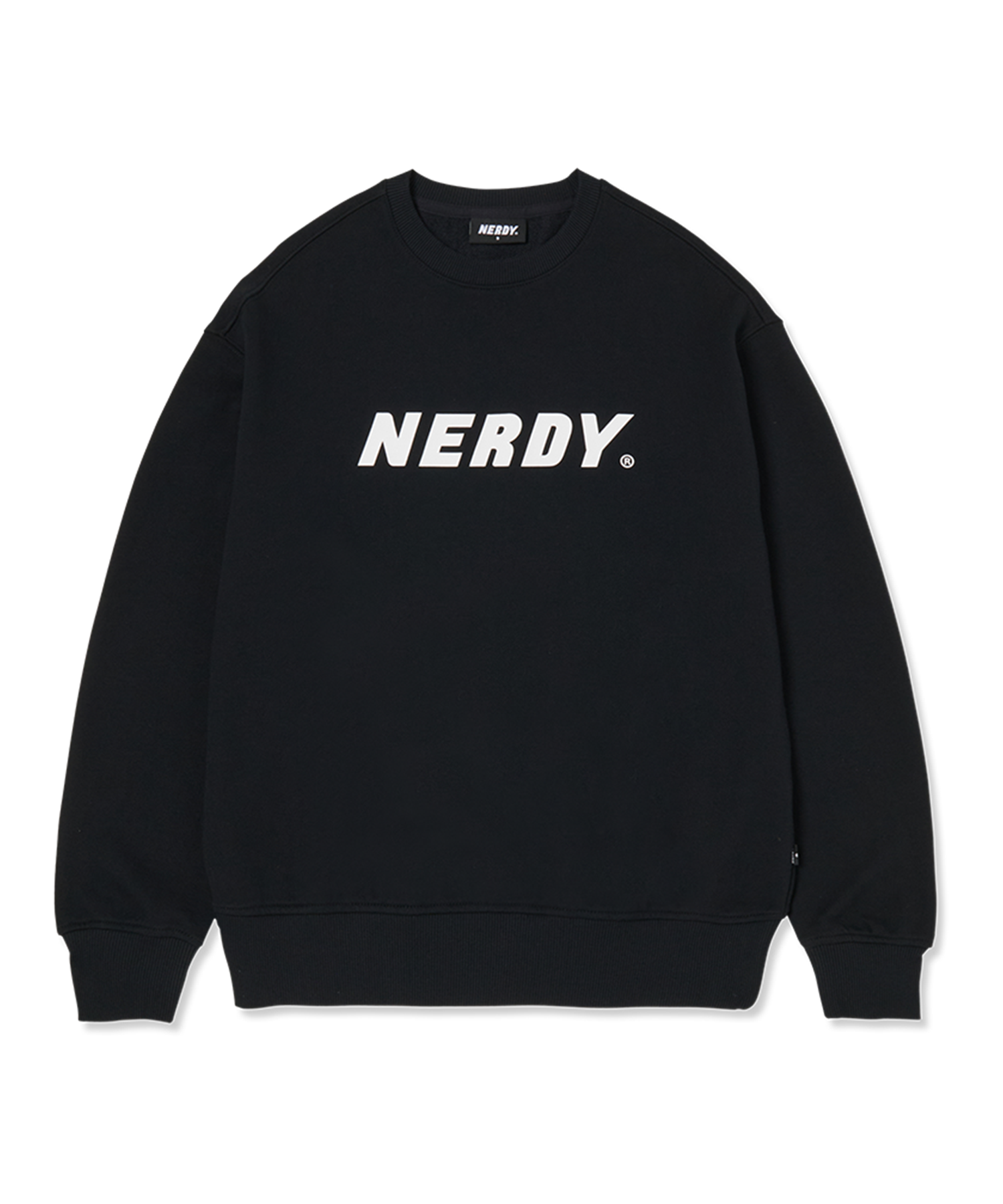 [ NERDY ]★23SS★BIG LOGO SWEATSHIRT MUSINSA公式 | NERDY Big Logo Sweatshirt (23SS) Black
