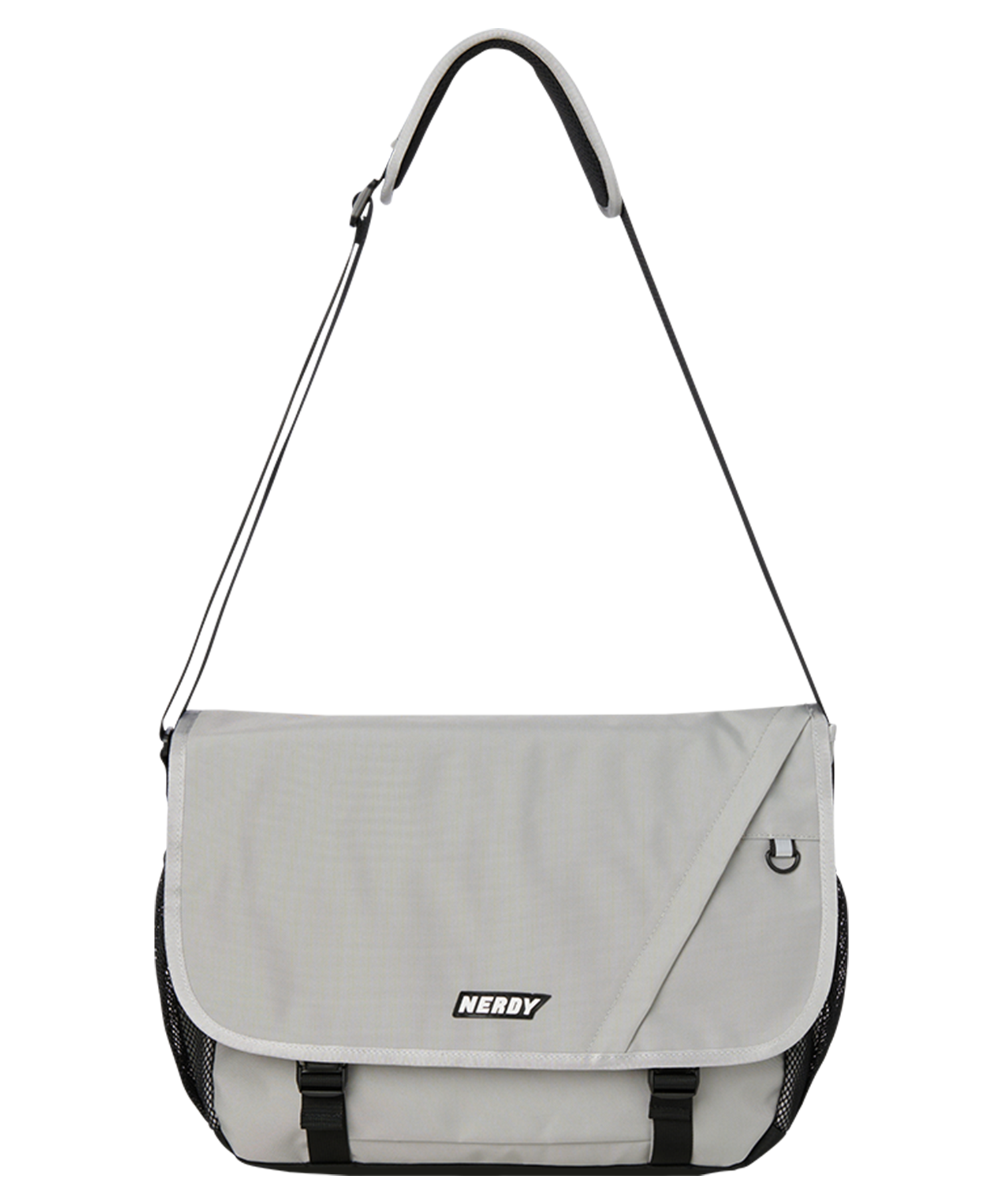 [ NERDY ]★BASIC MESSENGER BAG MUSINSA | NERDY Basic Messenger Bag Gray