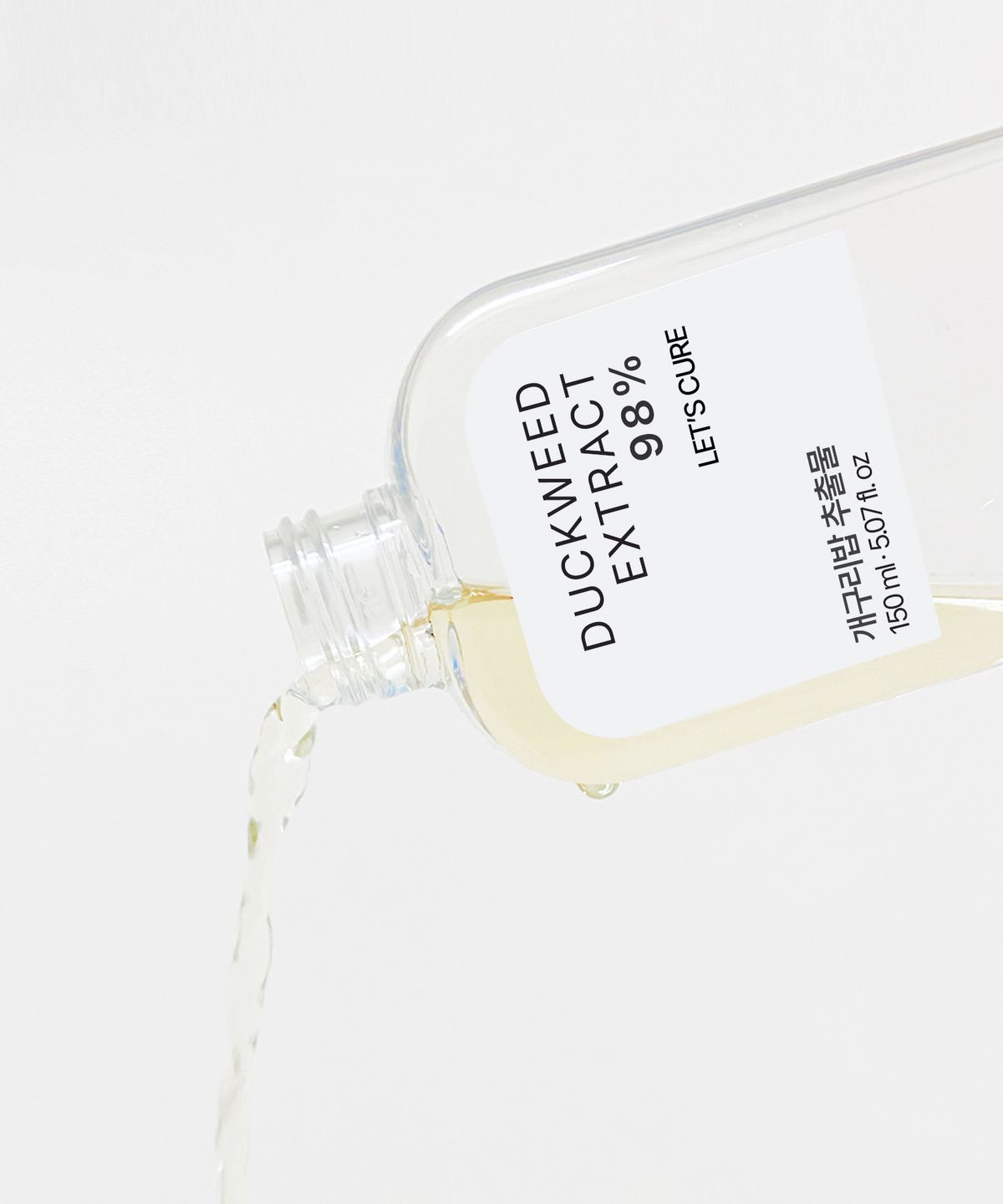 레츠큐어(LET'S CURE) 개구리밥 부평초추출물 98% 토너 150ml