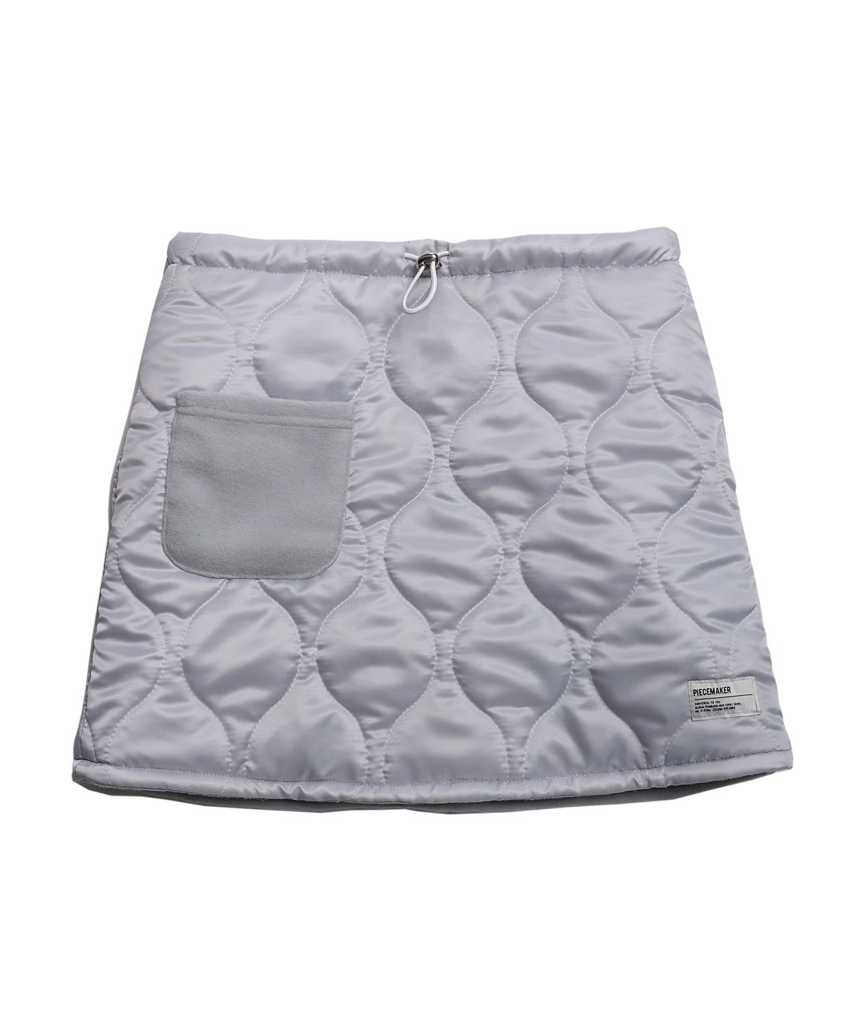 피스메이커(PIECE MAKER) QUILTING SKIRT (GREY)