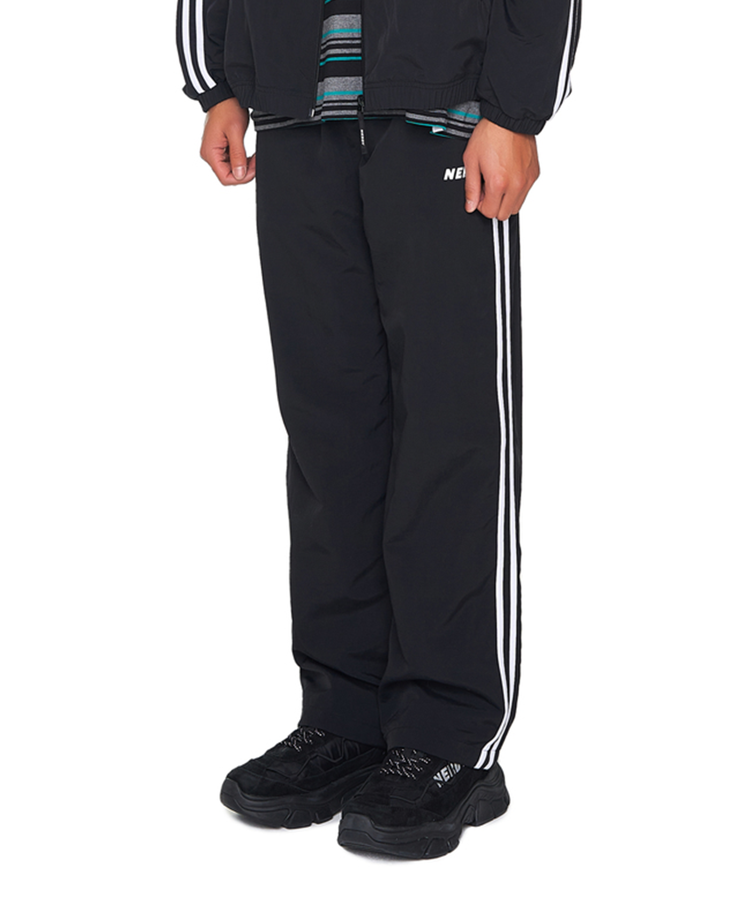 MUSINSA | NERDY NY Woven Pants (23SS) Black