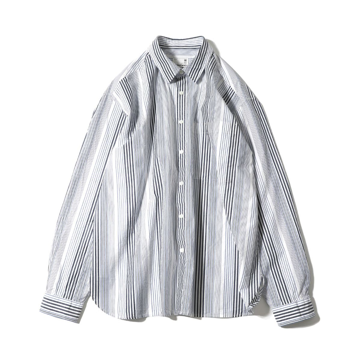 홀리선(HORLISUN) Osborne Multi Stripe Shirt Blue