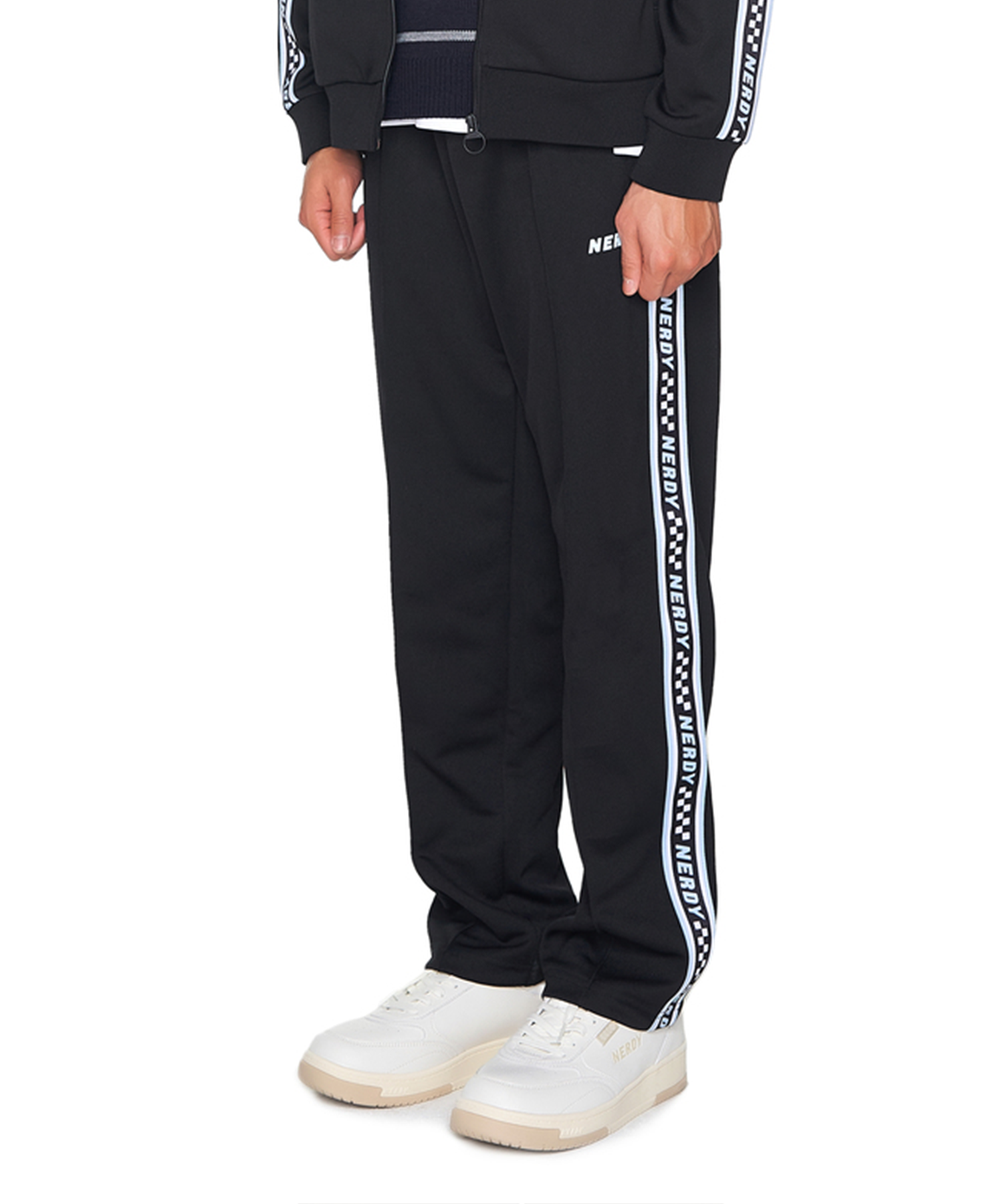 [ NERDY ]★23SS★CHECKERBOARD TAPE JOGGER PANTS NERDY ]☆23SS☆CHECKERBOARD TAPE JOGGER PANTS パンツ・ボトムス
