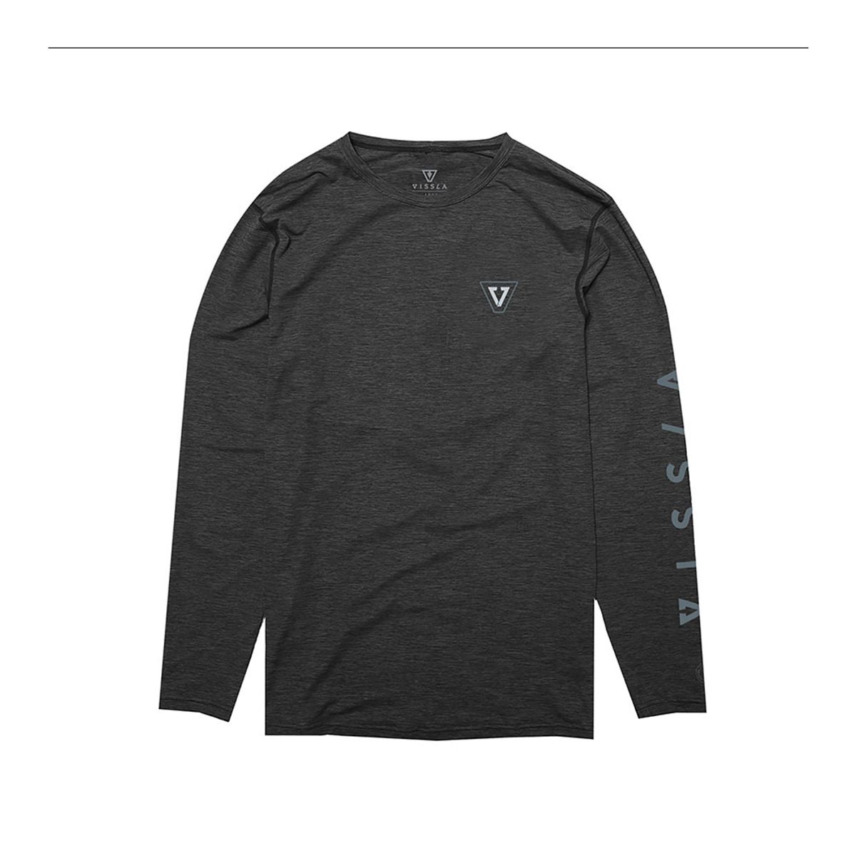 비슬라(VISSLA) ALLTIME LS Black Heather