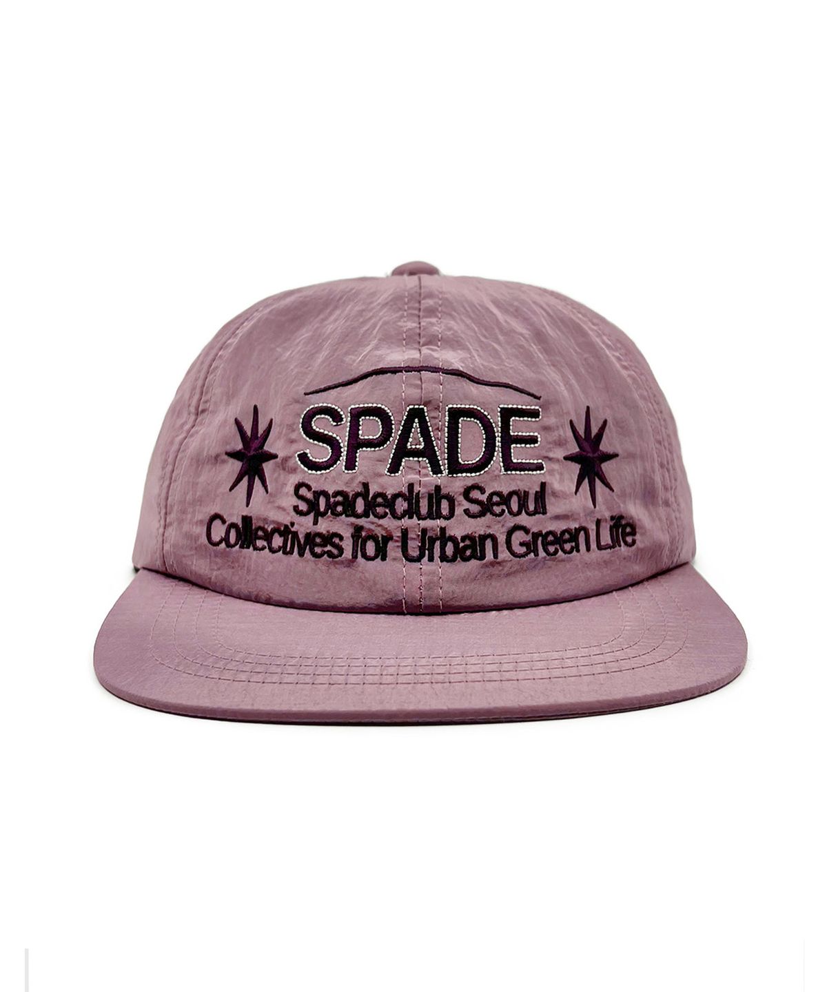 스페이드클럽서울(SPADE CLUB SEOUL) SCS Nylon cap - Pink 나일론 캠프캡  SSHEXX100P2
