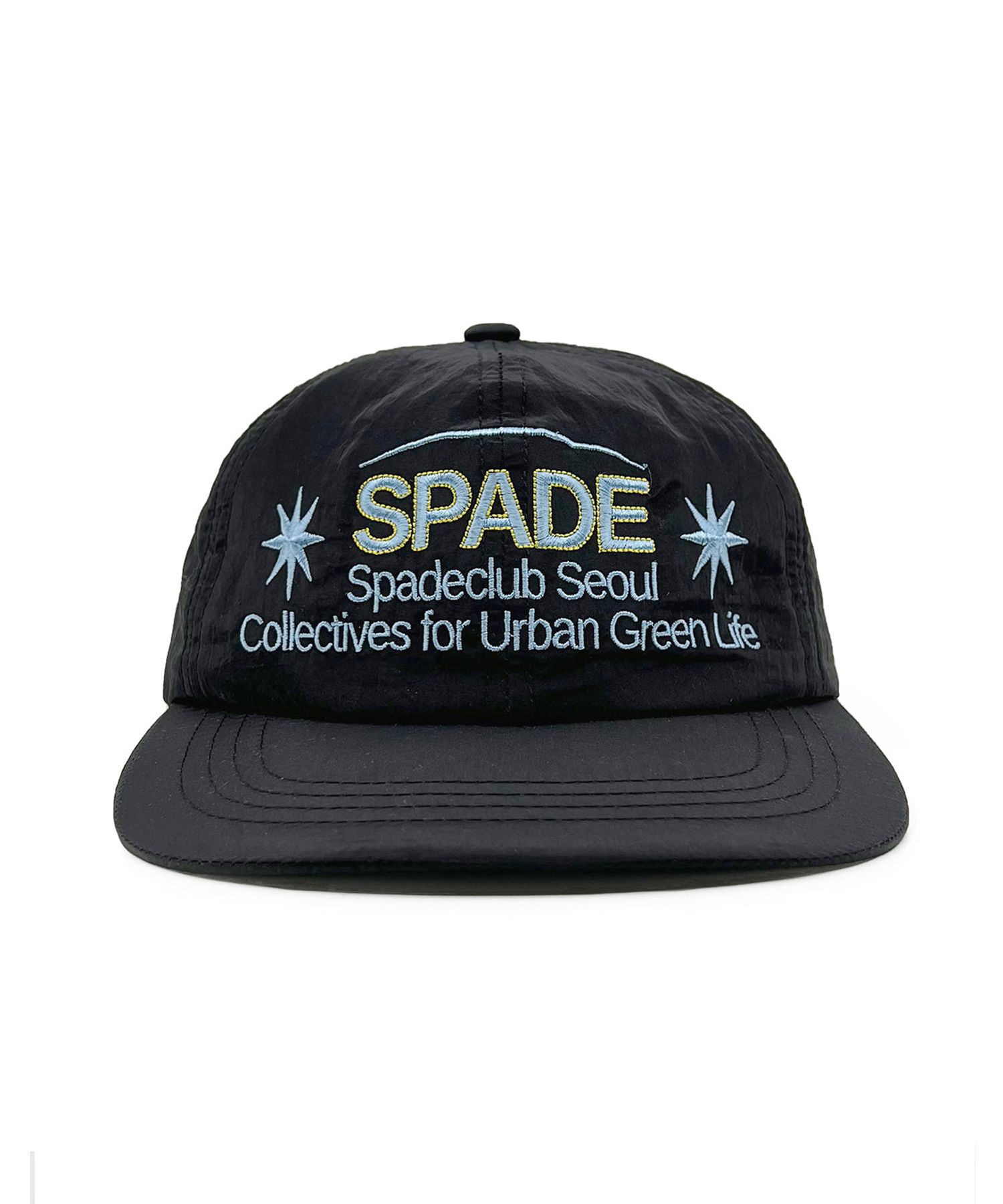 스페이드클럽서울(SPADE CLUB SEOUL) SCS Nylon cap - Black