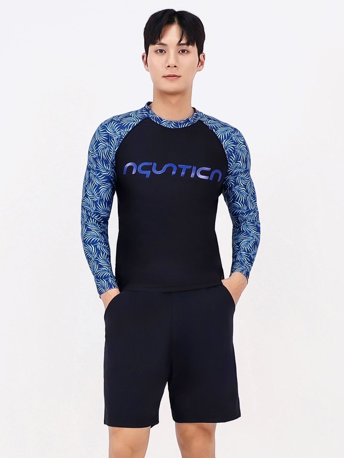 아쿠아티카(AQUATICA) 남성 래쉬가드 AQAMAU-PZ 반바지세트
