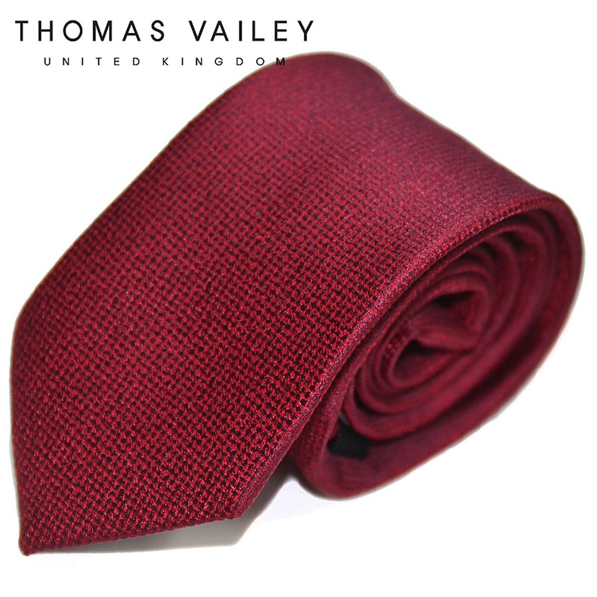 토마스 베일리(THOMAS VAILEY) 패션넥타이-랜드 레드 7.5cm