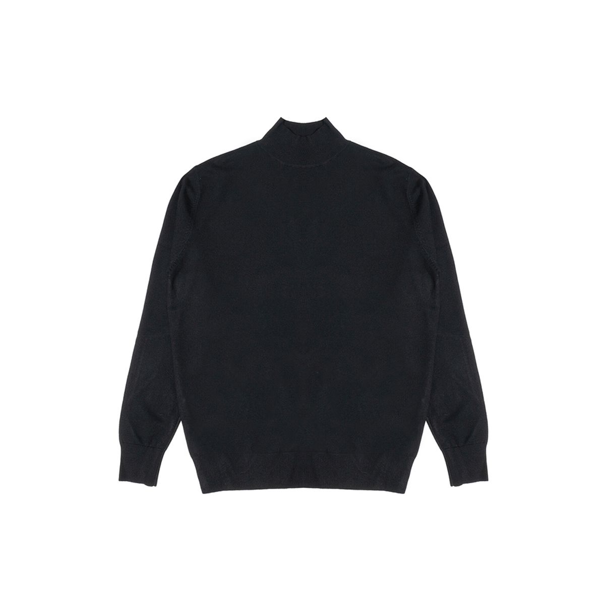 올클래식(ALLCLASSIC) KT001 하프 터틀넥 니트_black